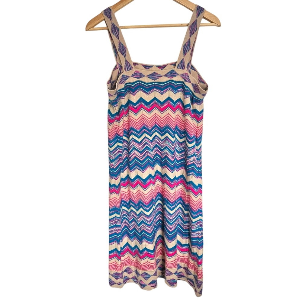 Design History colorful chevron knit mini dress - Picture 3 of 4